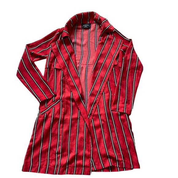 Active USA Sweaters - Active USA Womens Light Duster Cardigan Size Small Coverup July 4th Beach Vaca